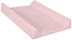 Ceba Baby Podložka prebaľovacia 2-hranná s pevnou doskou (50x70) Comfort Caro Pink