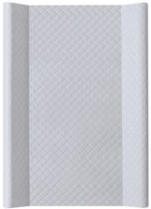 Ceba Baby Podložka prebaľovacia 2-hranná s pevnou doskou (50x70) Comfort Caro Grey