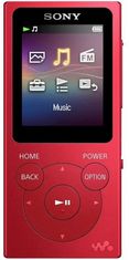 SONY NW-E394L, 8GB, červená