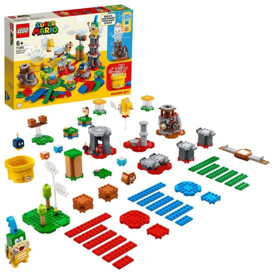 LEGO Super Mario™ 71380 Set pre tvorcov - majstrovské dobrodružstvo - rozbalené