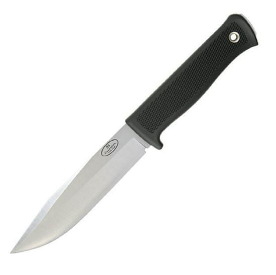 Fällkniven S1L lovecký nôž 13 cm, čierna, Thermorun, kožené puzdro