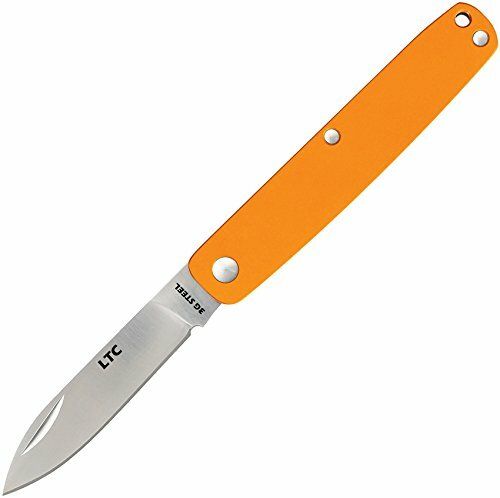 Fällkniven LTCor vreckový nôž 5,9 cm, oranžová, hliník