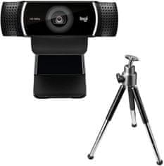 Logitech Webcam C922 Pro Stream, čierna (960-001088)