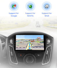 Android Autorádio pre FORD FOCUS mk3 III 2011-2019, GPS Navigácia, Kamera, WIFI, Bluetooth, USB, autorádio Ford Focus III mk3 2011 2012 2013 2014 2015 2016 2017 2019