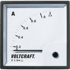Conrad Analógové panelové meradlo VOLTCRAFT AM-72x72 / 1A 1 A