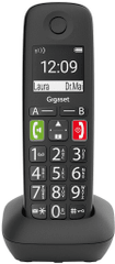 Gigaset E290HX, bezdrátový, přídavné sluchátko, čierna