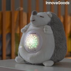 Alum online Plyšová hračka ježko s bielym šumom a projektorom na nočné svetlo - InnovaGoods Spikey