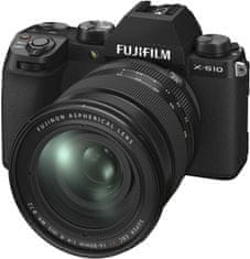 FujiFilm X-S10 + XF16-80mm (16670077), čierna