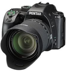 Pentax K-70, čierna + DA 18-135mm WR