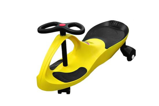 RIRICAR Samochodiace autíčko RIRICAR s PU kolesami žltý