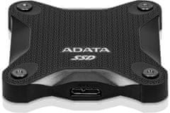 A-Data ASD600Q, USB3.1 - 480GB (ASD600Q-480GU31-CBK), čierna