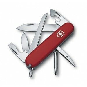 Victorinox 1.4613 Hiker multifunkčný nôž 91 mm, červená, 13 funkcií