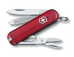 Victorinox 0.6223.T Classic multifunkčný nôž 58 mm, červená, 7 funkcií 