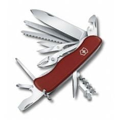 Victorinox 0.8564 Workchamp multifunknčný nôž 111 mm, červená, 21 funkcií