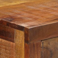 Vidaxl Konzolový stolík 120x30x80 cm masívne akáciové drevo