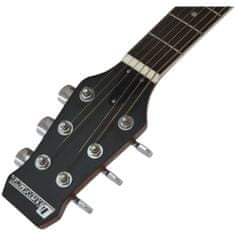 Dimavery RB-300, elektroakustická gitara typu Ovation, čierna