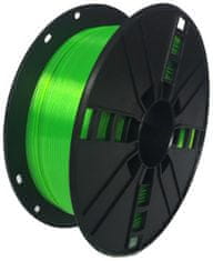 Gembird tisková struna (filament), PETG, 1,75mm, 1kg (3DP-PETG1.75-01-G), zelená