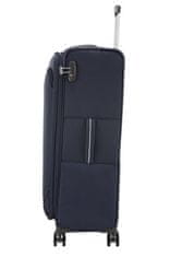 Samsonite Látkový cestovný kufor Popsoda Spinner 78 cm 105/112,5 l tmavě modrá