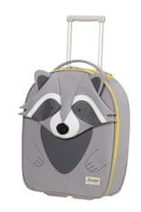 Samsonite Detský cestovný kufor Happy Sammies Eco Upright Raccoon Remy 23 l šedá