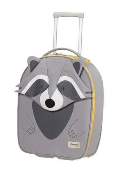 Samsonite Detský cestovný kufor Happy Sammies Eco Upright Raccoon Remy 23 l