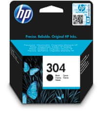 HP 304 čierna - originálna náplň (N9K06AE)