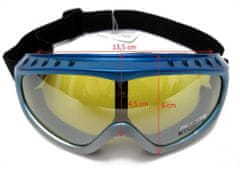 HolidaySport Lyžiarske okuliare Cortini G1303-2 Snow blue