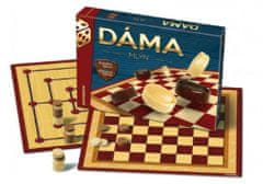 Bonaparte Dáma + mlyn spoločenská hra v krabici 33x23x4cm Cena za 1ks