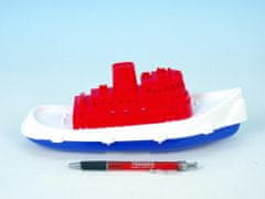 SMĚR TEDDIES Loď / Čln rybárska kutr plast 26 cm