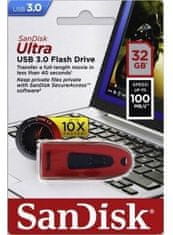 SanDisk Ultra 64GB červená (SDCZ48-064G-U46R)