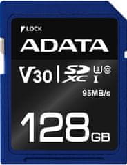 A-Data SDXC Premier Pro 128GB 95MB/s UHS-I U3 (ASDX128GUI3V30S-R)