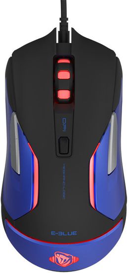 E-Blue Auroza Gaming V2 (EMS668BKAA-IU), čierna/modrá
