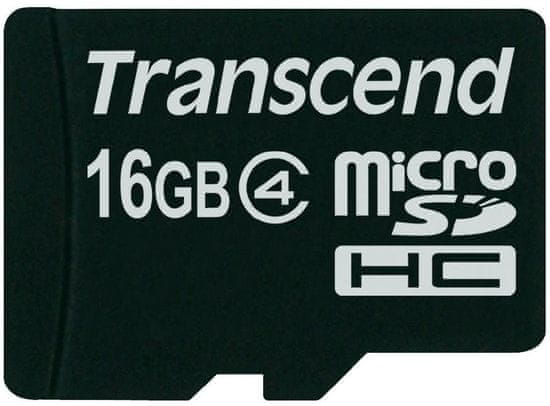 Transcend Micro SDHC 16GB Class 4 (TS16GUSDC4)
