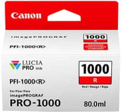 Canon PFI-1000R, red (0554C001)