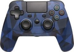 Game:Pad 4 S, bezdrátový, modré camo (PS4) (SB912726)