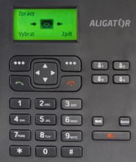 Aligator T100 čierny, stolní