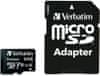 VERBATIM MicroSDXC 64GB (Class 10) + SD adaptér (44084)