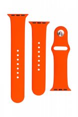 FIXED Set silikónových remienkov Silicone Strap pre Apple Watch 38/40/41 mm FIXSST-436-AP, marhuľový