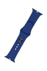 FIXED Set silikónových remienkov Silicone Strap Apple Watch 42/44/45 mm, oceánsky modrý FIXSST-434-OCBL