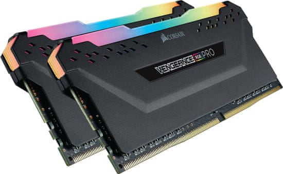 Corsair Vengeance RGB PRO 16GB (2x8GB) DDR4 3600 CL18, čierna