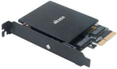 Akasa RGB adaptér M.2 SSD do PCIe x4 (AK-PCCM2P-03)