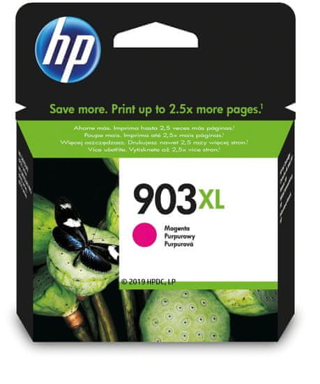 HP 903XL purpurová - originálna náplň (T6M07AE)