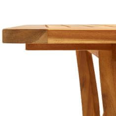 Vidaxl Záhradný stôl 85x85x75 cm akáciový masív