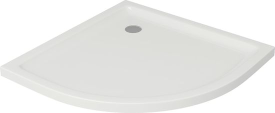 CERSANIT TAKO sprchová vanička 90x90x4 cm, štvrťkruhová, biela, S204-002