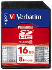 VERBATIM SDHC 16GB Class 10 (43962)