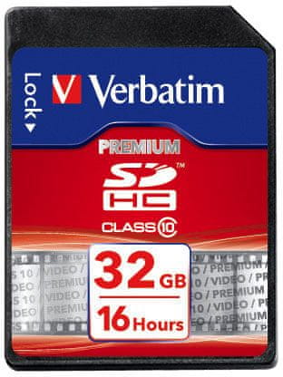 VERBATIM SDHC 32GB Class 10 (43963)