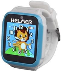 Helmer dětské hodinky KW 801, modro-bílé (HODHEL1000)