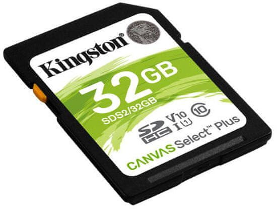 Kingston SDHC Canvas salect Plus 32GB 100MB/s UHS-I (SDS2/32GB)