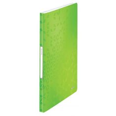 LEITZ Katalógová kniha 40 WOW metalická zelená