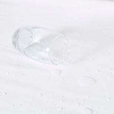 Vidaxl Chrániče matracov vodeodolné 2 ks bavlna 140x200 cm biele