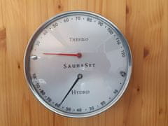 LanitPlast saunový teplomer / vlhkomer LANITPLAST 16 cm